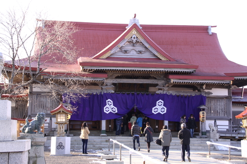 お正月の風景～厳島神社にて　１月４日_f0113639_15104325.jpg