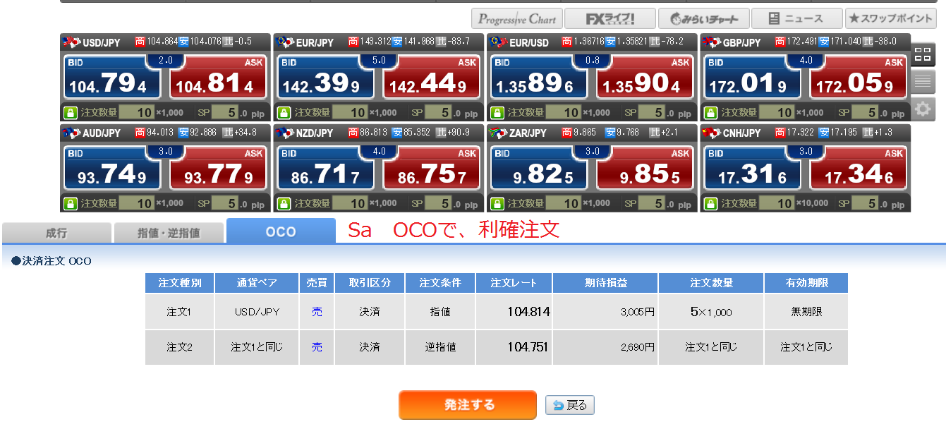 2014年1月04日　OCOで、利確売り注文_c0241996_18232329.png