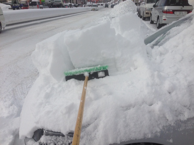 雪はんぱねー(^_^;)明日排雪だから出せるだけださねば_b0127002_1351725.jpg