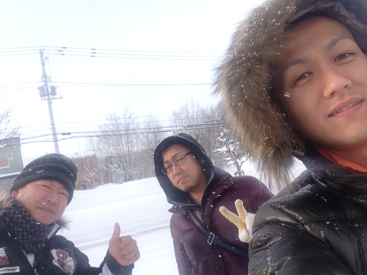 東京オートサロン準備の予定が除雪始めに、明寿ブログ、ランクル200ディーゼル_b0127002_1913793.jpg