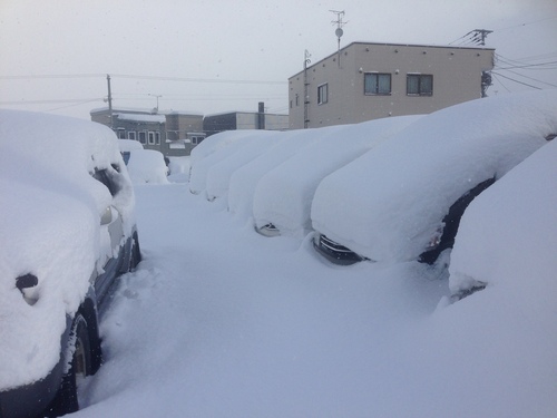 東京オートサロン準備の予定が除雪始めに、明寿ブログ、ランクル200ディーゼル_b0127002_1982276.jpg