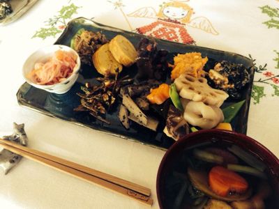 ☆新年のアファメーション瞑想とマクロ美お節コラボ☆_f0095325_1235127.jpg