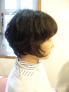 キュートなショートヘアー_a0123703_20343686.jpg