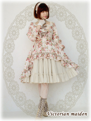 ロココブーケロイヤルオーバードレス」のご紹介。 : Victorian ロココブーケロイヤルオーバードレス」のご紹介。 : Victorian