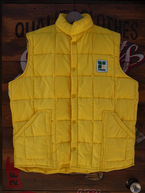 HUBBARD UPSTREAM VTG PUFFY VEST LARGE_d0217535_10595776.jpg