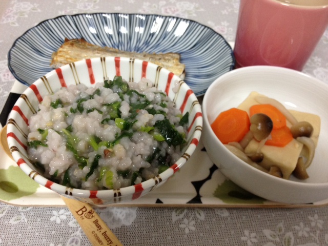 七草粥??_f0204295_21435593.jpg