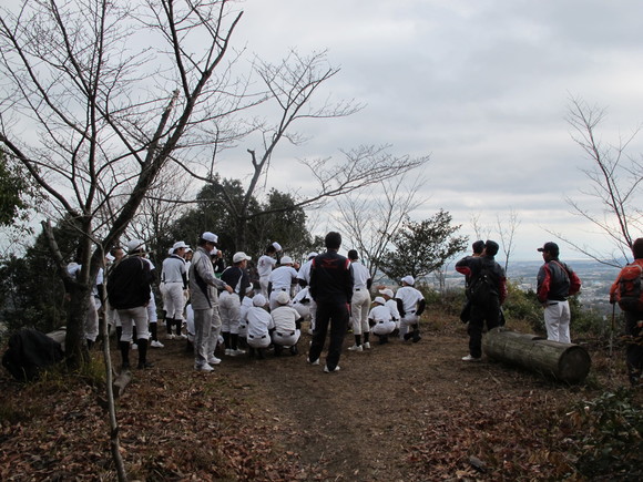 黒田官兵衛放映初日に登る馬ヶ岳　2014.1.5_a0166196_1984978.jpg