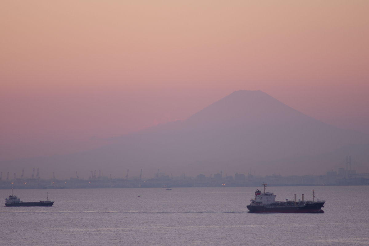 ２０１３年最後の夕日　その２_d0092109_22532371.jpg