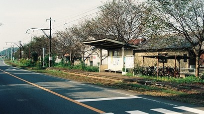 名鉄美濃町線 下有知にて_e0030537_21475529.jpg