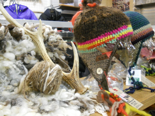 新 手編みの帽子_d0198793_17073652.jpg