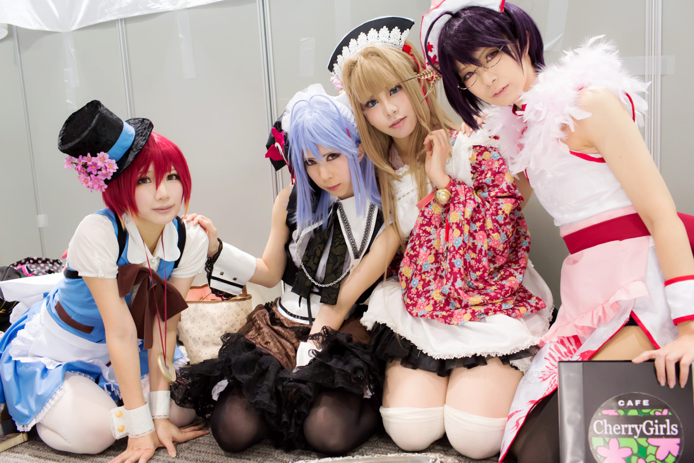 【となコス】オトコのコはメイド服がお好き!?　ヒナゲシさん、夕女さん、ひよっこさん、瑞貴さん_b0246308_21255457.jpg