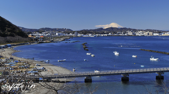 走水海岸の眺望