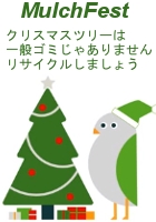 ご家庭のクリスマス・ツリーをリサイクルするNYの恒例行事、MulchFest_b0007805_19995.jpg
