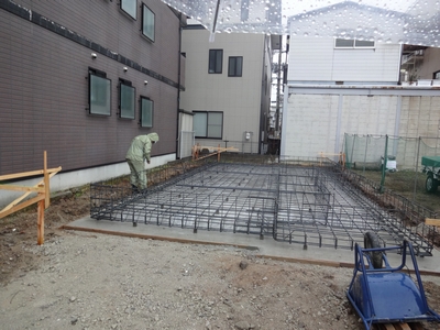 配筋検査が行われました。_b0131012_17144481.jpg