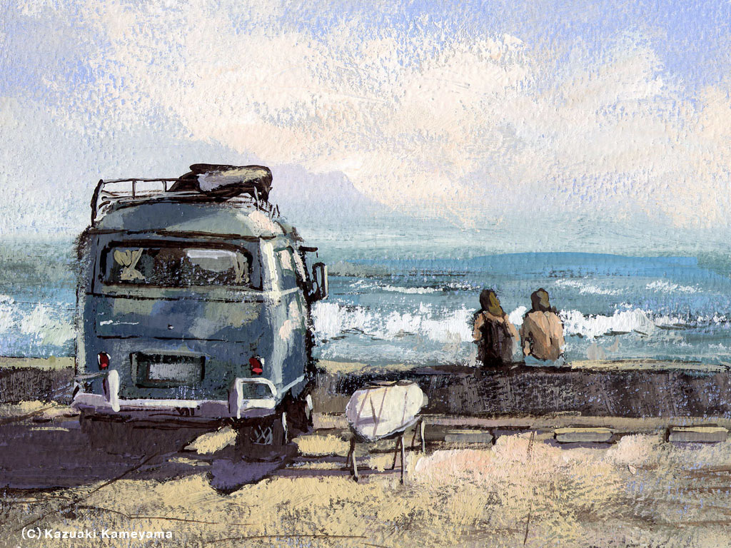 パソコン用壁紙 ダウンロード販売開始しました 湘南 鎌倉 海の絵 画家 亀山和明のblog パソコン用壁紙 ダウンロード販売開始しました 湘南 鎌倉 海の絵 画家 亀山和明のblog