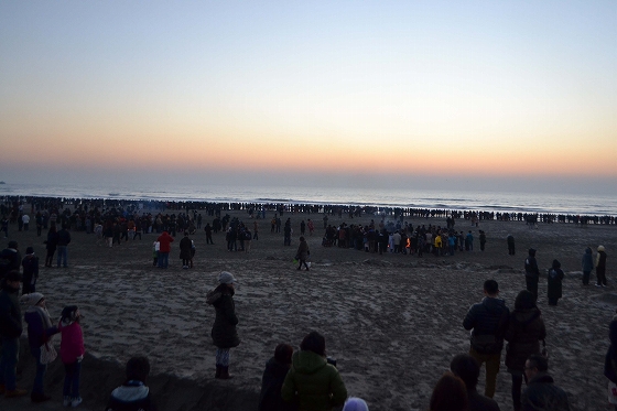 1月31日、1日 【大晦日、九十九里で初日の出、氷川神社で初詣】_a0036513_13565066.jpg