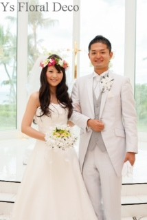 南国の花冠 ハワイ挙式の新婦さんへ_b0113510_10263137.jpg