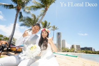 南国の花冠 ハワイ挙式の新婦さんへ_b0113510_1027045.jpg