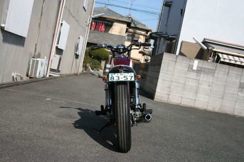 CB400SSカスタム ミッツン号完成!!ならず・・・。_a0164918_1122665.jpg