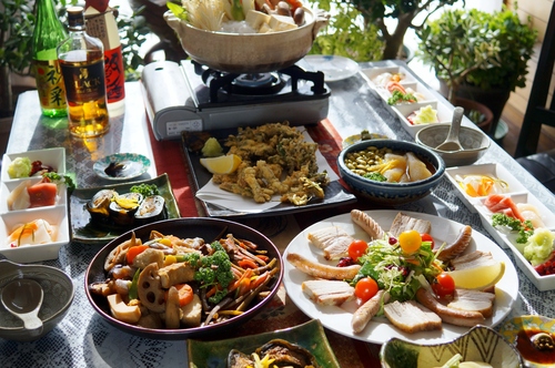 【お正月料理　３日の朝ご飯】／【お土産に持たせた菜園野菜】_b0033423_1391990.jpg