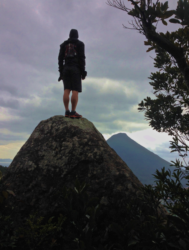 2014/01/09 Mountain Running Trip in Kagoshima 鹿児島 Day.2 鬼門平、清見岳、矢筈岳_b0220886_17523433.jpg