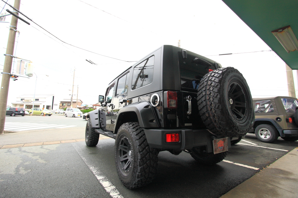 Jkアンリミテッド リアナンバー移設 Trampcar Square Jeep Wrangler Ts