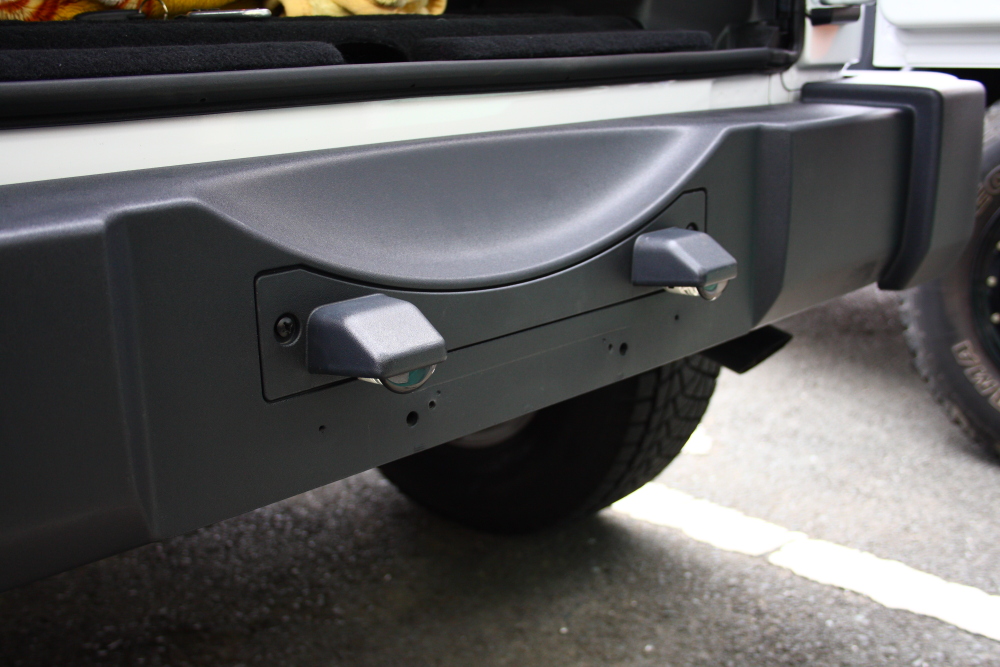 Jkアンリミテッド リアナンバー移設 Trampcar Square Jeep Wrangler Ts