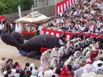 長崎くんち 鯨の潮吹き 郷土玩具 古道具 アンティーク 民芸 オブジェ
