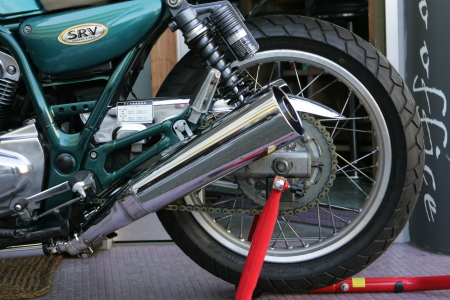 SRV250 XJR1200マフラーサイレンサー に！ : リターンライダーの