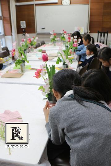 「お花のこよみ教室」2014.1.15_c0128489_16332136.jpg