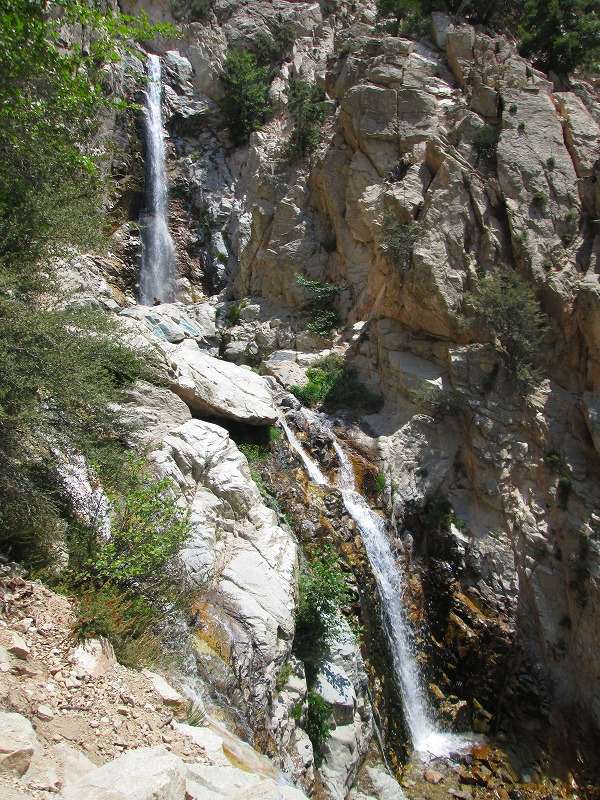 名前通り大きな滝　　　　　Big Falls & Alger Creek Trail in San Bernardino National Forest_f0308721_6542813.jpg