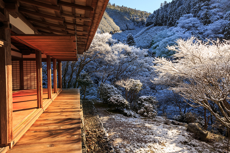 【額縁光景・その14】雪の高山寺（石水院）・後編_f0155048_23353937.jpg