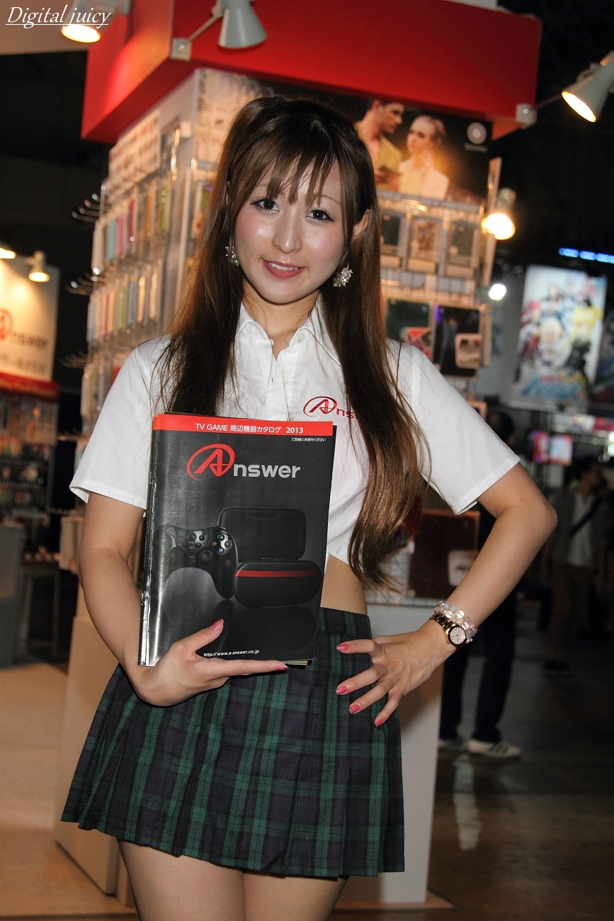 橋本和美 さん（アンサー ブース） Digital juicy