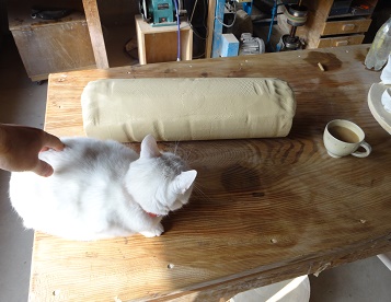 磁器の陶土で作り込み_d0195183_1331937.jpg