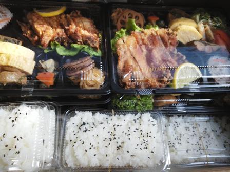 ボリューム弁当_b0237604_1632336.jpg