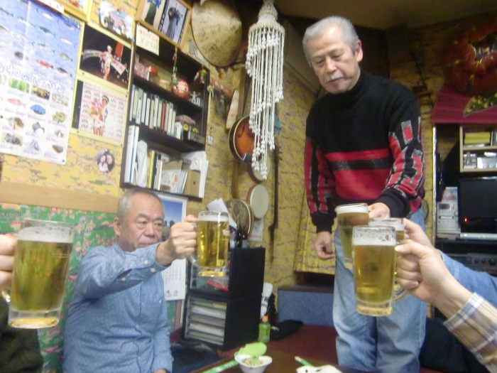 ◆ 2013三線仲間の忘年会　_f0238779_08040137.jpg