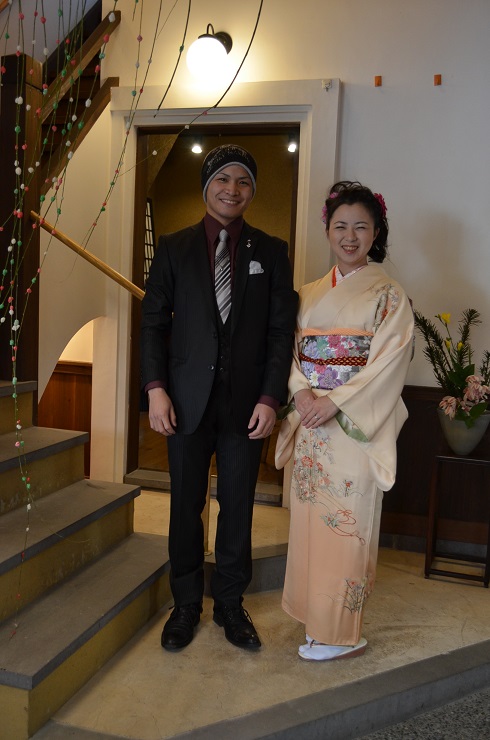 華やかな訪問着を纏いお披露目の会へ_d0230676_1342524.jpg