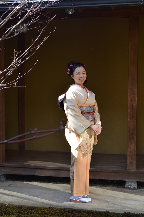 華やかな訪問着を纏いお披露目の会へ_d0230676_13464321.jpg