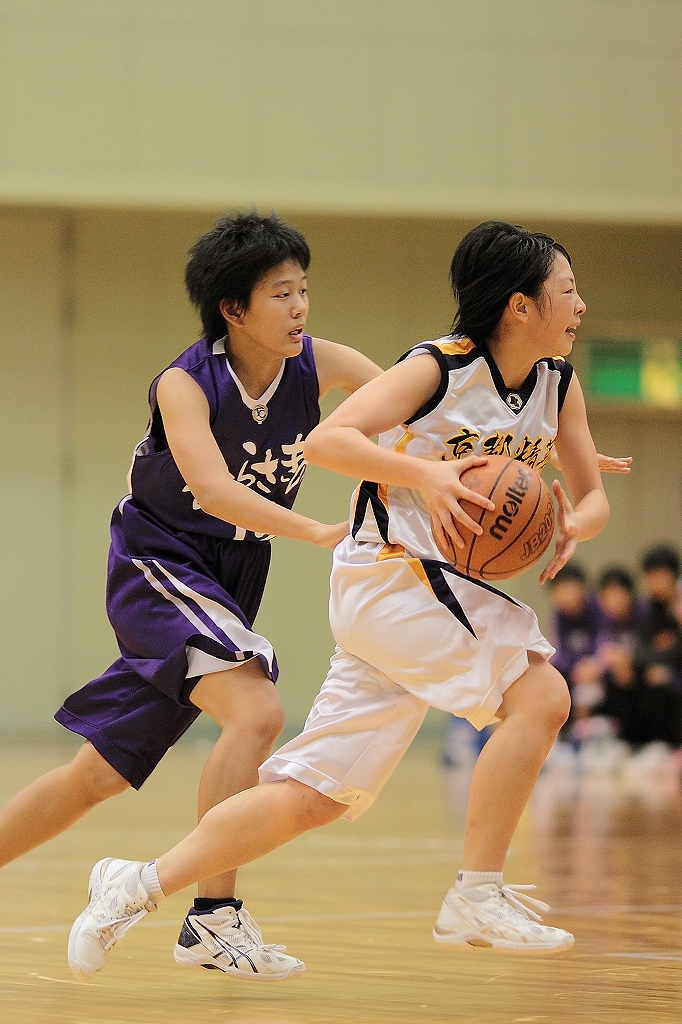 全国高等学校バスケットボール選抜優勝大会京都府予選 決勝京都精華高校vs紫野高校 福知山ボーイズクラブ