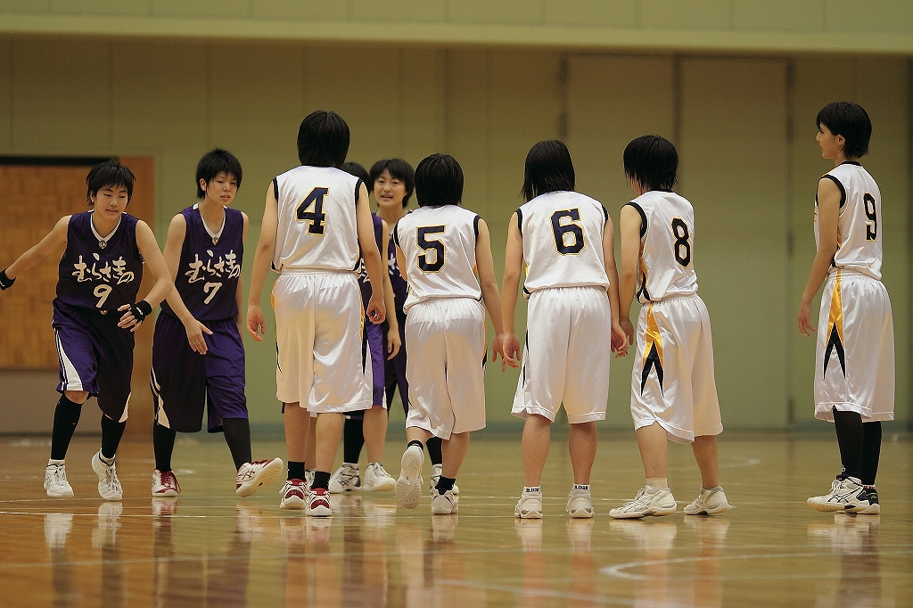 全国高等学校バスケットボール選抜優勝大会京都府予選 決勝京都精華高校vs紫野高校 福知山ボーイズクラブ