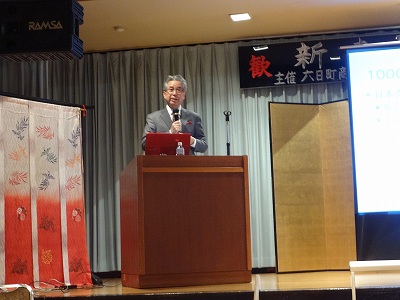 雪まつり安全祈願祭 六日町商工会賀詞交換会_f0019487_150541.jpg