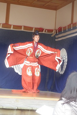 夜打曽我（下）・大江天満神社奉納の幸若舞_a0137997_1242061.jpg