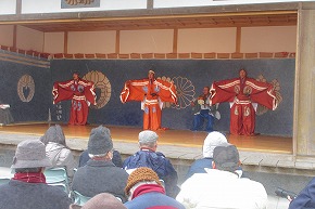 夜打曽我（下）・大江天満神社奉納の幸若舞_a0137997_12473288.jpg