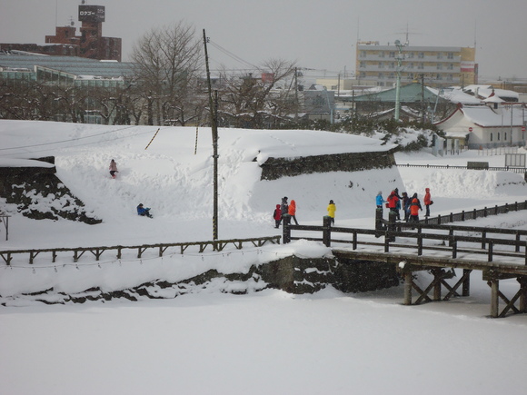 真冬の五稜郭公園_e0145841_13292115.jpg