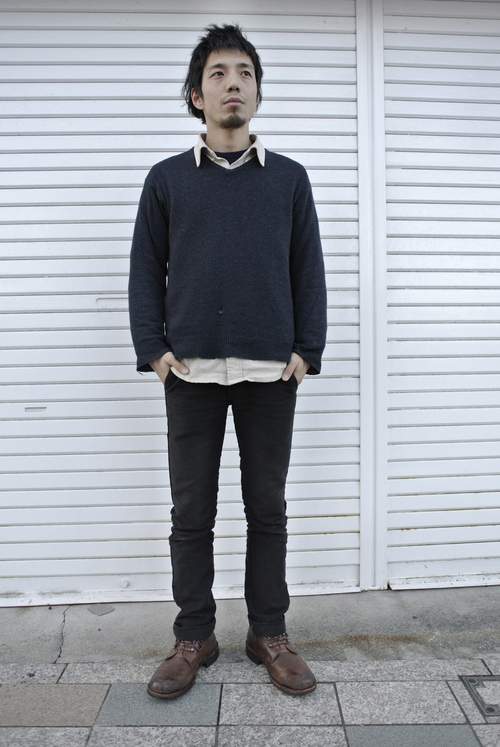 Cashmere knit snap_f0226051_22122779.jpg