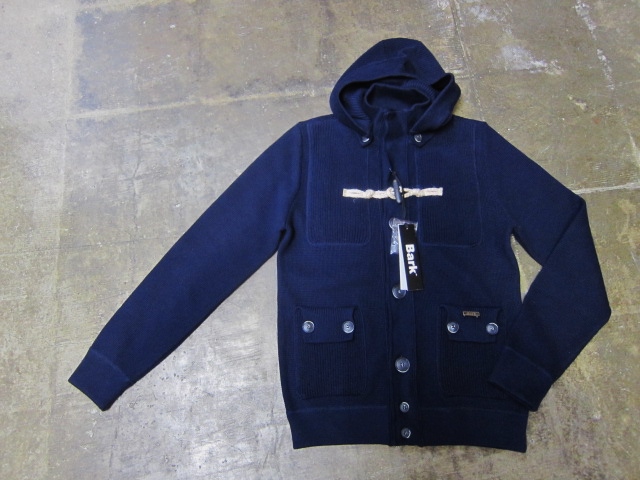 Bark ・・・ 春仕様のKNIT DUFFLE JKT 入荷!今・世界で注目のBRAND です!!_d0152280_171919.jpg