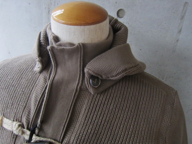 Bark ・・・ 春仕様のKNIT DUFFLE JKT 入荷!今・世界で注目のBRAND です!!_d0152280_18788.jpg