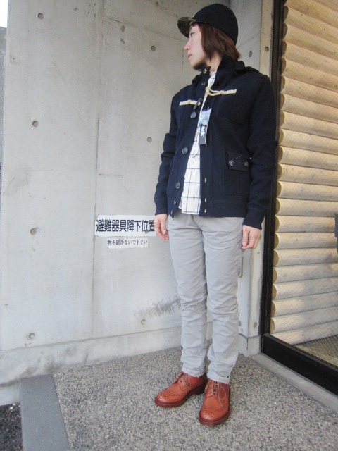 Bark ・・・ 春仕様のKNIT DUFFLE JKT 入荷!今・世界で注目のBRAND です!!_d0152280_195451.jpg