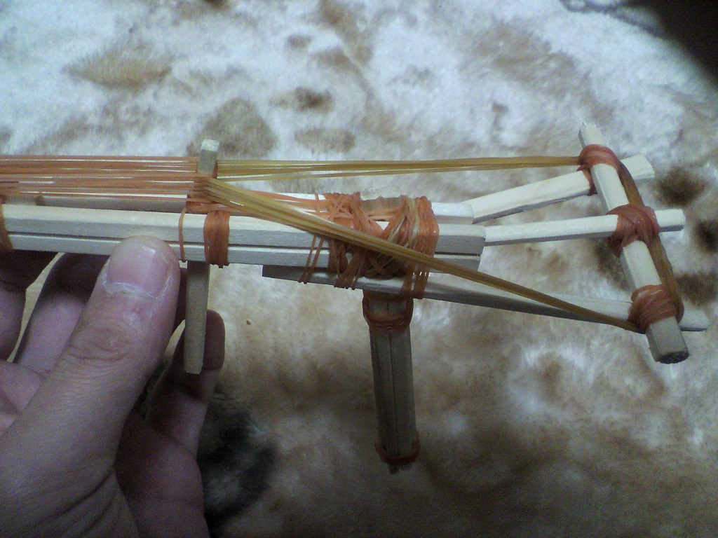 少し本気で割り箸ゴム鉄砲を作ってみました はなおか日和