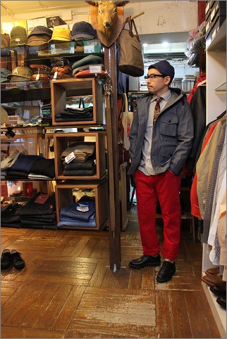Nigel Cabourn SWEDISH PARKA Vol.1 : CRESCENTGOOSE MIYAGI